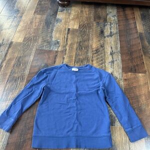 Blue Long Sleeve Terry Shirt